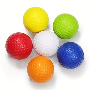 6/12pcs Professional Portable Soft Golf Ball For Adult Golf Enthusiasts - Enhance Your Game With Superior Quality And Durability