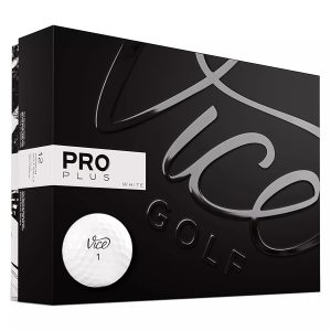 Vice Pro Plus Golf Balls White - 12pk